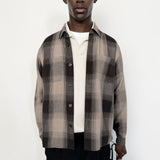 FRAME - Chunky Plaid Shirt -- Brown Plaid