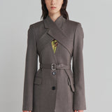 MONSE - Criss Cross Front Jacket