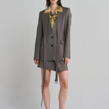 MONSE - Criss Cross Front Jacket