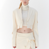 MONSE - Deconstructed Jacket Skirt