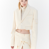 MONSE - Deconstructed Jacket Skirt