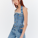 MONSE - Denim Halter Bustier