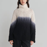 MONSE - Dip Dyed Turtleneck Sweater