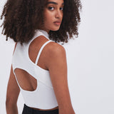 MONSE - Halter Neck Knit Cropped Top