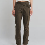 MONSE - Slanted Waistband Cargo Pants