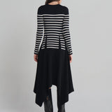 MONSE - Trompe L'oeil Dart Knitted Dress