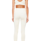 ETERNE - Soft Jersey High Rise Legging Cream