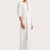 Faithfull - Soleil Maxi Dress White