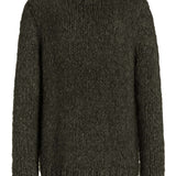 GABRIELA HEARST - Lawrence Knit Sweater in Olive Welfat Cashmere