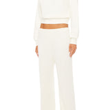 ETERNE - Straight Leg Sweatpant Cream