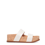 GABRIELA HEARST - Striker Platform Sandal in Cream Leather