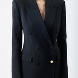 GABRIELA HEARST - Gavin Blazer in Black Virgin Wool Crepe