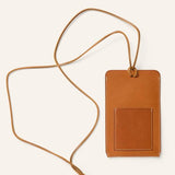 Matteau - Del'Ep Leather Phone Carrier - Tan