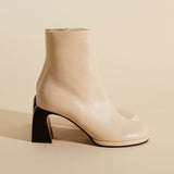 MANU ATELIER - Chae Ankle Boots Ivory Soft